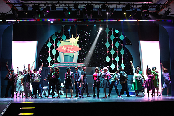 The Cast of The UTEP Dinner Theatre production of Grease