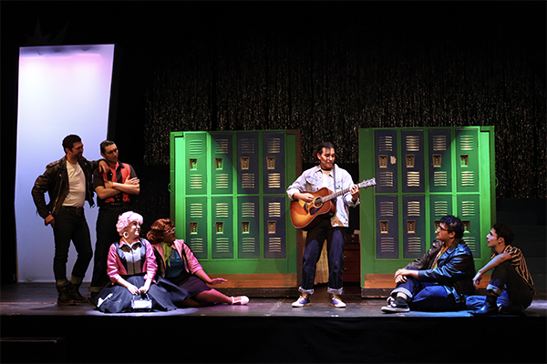 The Cast of The UTEP Dinner Theatre production of Grease