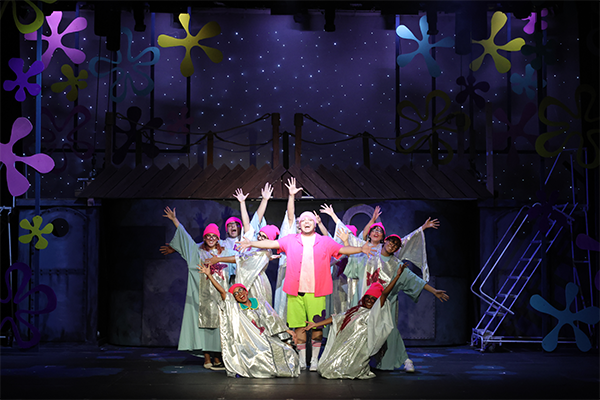 The Cast of The UTEP Dinner Theatre production of The Spongebob Musical
