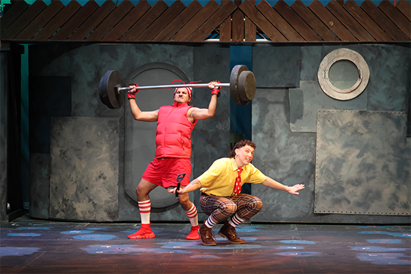 The Cast of The UTEP Dinner Theatre production of The Spongebob Musical