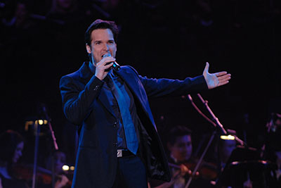Hugh Panaro sings Any Dream Will Do from JOSEPH AND THE AMAZING TECHNICOLOR DREAMCOAT in the UTEP Dinner Theatre 25th Anniversary Concert celebrating the lyrics of Sir Tim Rice at the Don Haskins Center.
