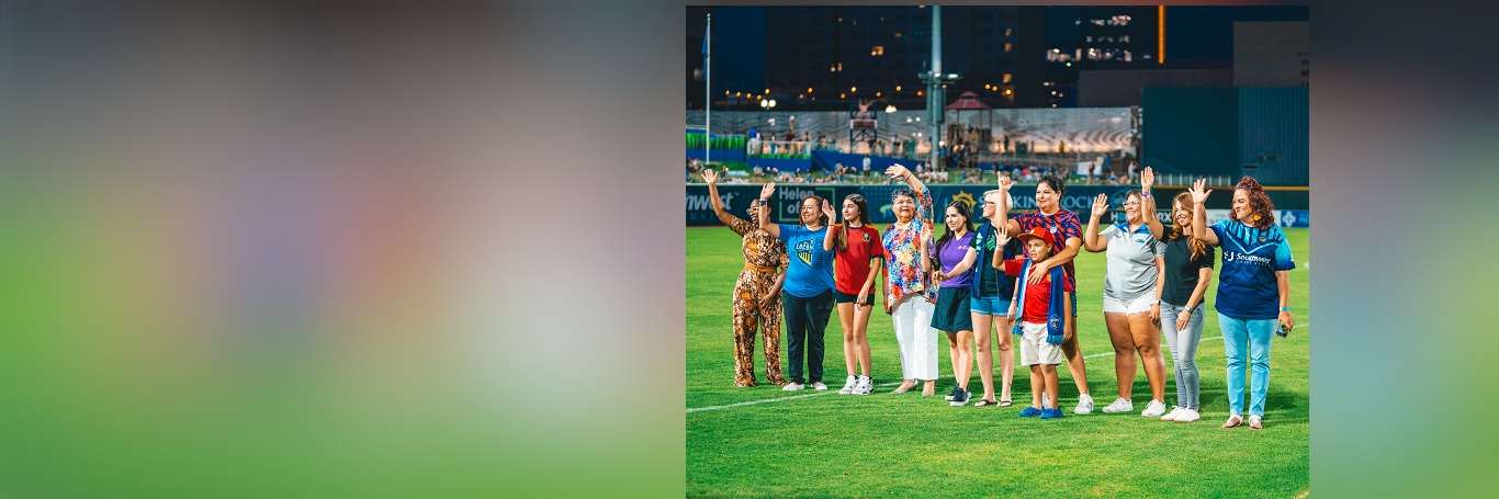 Women’s and Gender Studies honored at the El Paso Locomotives Soccer game during Women Supporting Women Event, 2023 