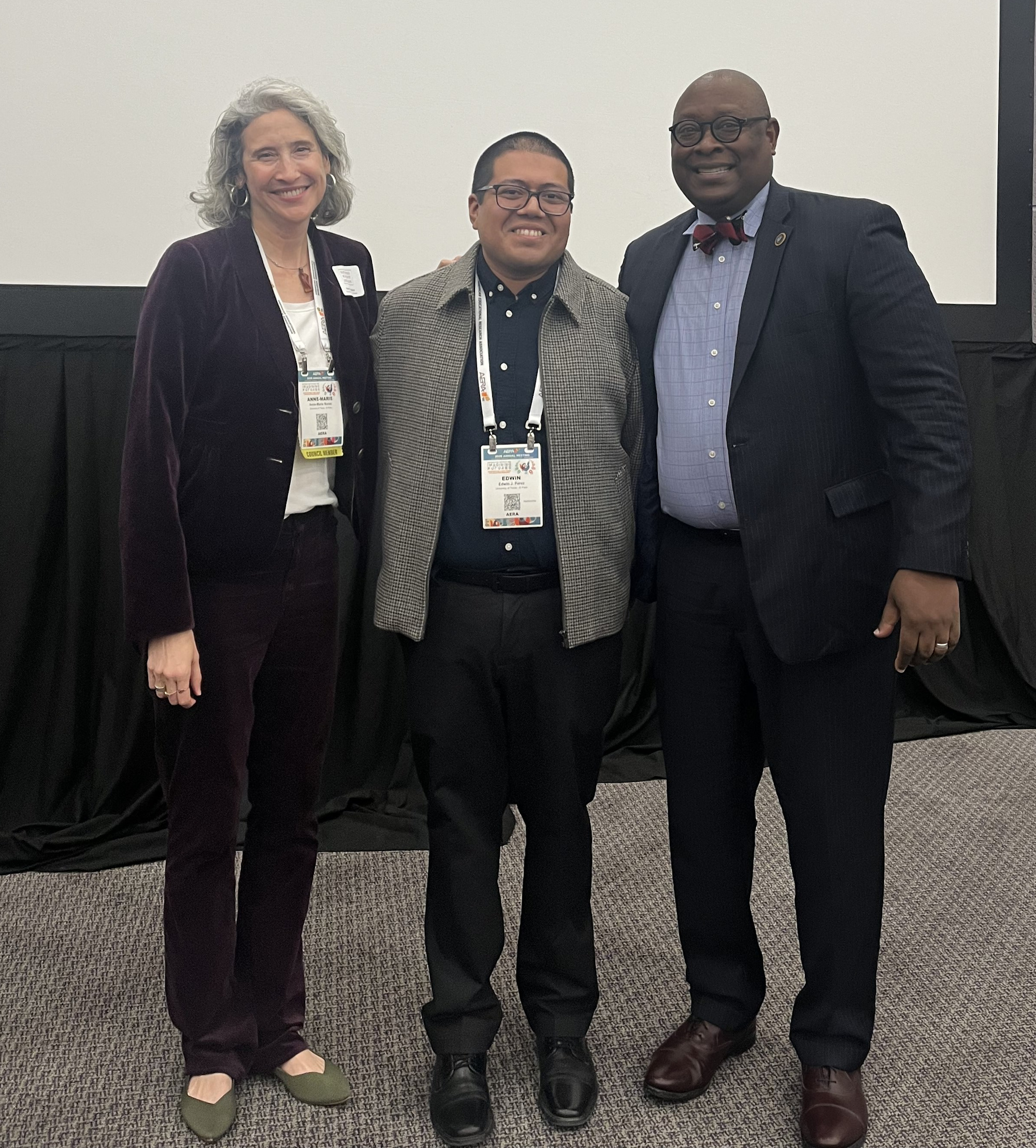 Nunez, Perez and Moore in 2026 AERA conference