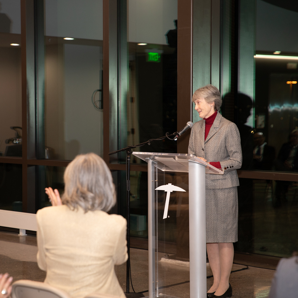 Heather Wilson at Shiloff Lecture