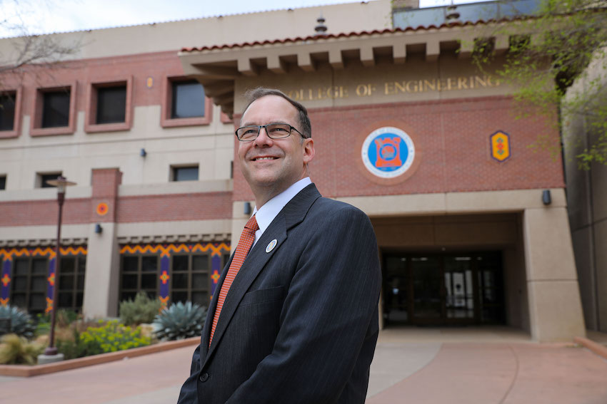 UTEP announced the appointment of Kenith Meissner, Ph.D., as the new dean of the College of Engineering. He will begin his role on Aug. 3, 2022. Photo by JR Hernandez / UTEP Communications 