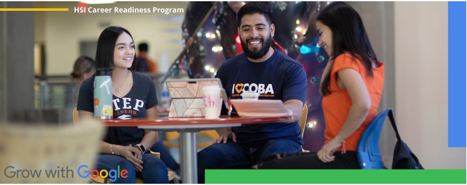 Grow with Google, an initiative that will help Hispanic students at more than 20 Hispanic-Serving Institutions (HSIs) prepare for the workforce, launched this week at The University of Texas at El Paso. 
