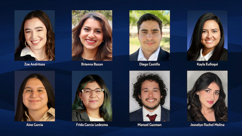The Archer Center selected eight undergraduates from UTEP for its prestigious semester-long fellowship program in Washington, D.C. The students will intern full-time with a government agency or organization of their choice. Previous Archer Fellows have served at the U.S. Supreme Court, the U.S. Department of State, and offices in the White House and on Capitol Hill, as well as numerous nonprofit organizations. 