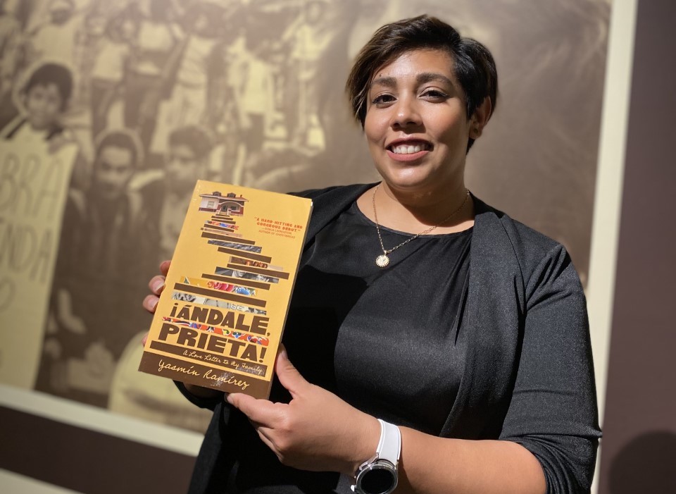 Yasmin Ramirez, a UTEP MFA in creative writing alumna, won a silver medal from the International Latino Book Awards for her debut memoir ¡Andale, Prieta! Ramirez, who graduated from UTEP in 2013, began writing the book as her thesis project. 