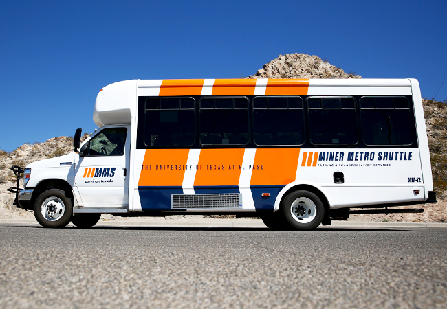 Parking and Transportation Services will provide Miner Metro Shuttle Service to the West (Orange) and Campus Loop (Green) routes during Summer I (June 12–July 10) and Summer II (July 11-August 9) sessions.  