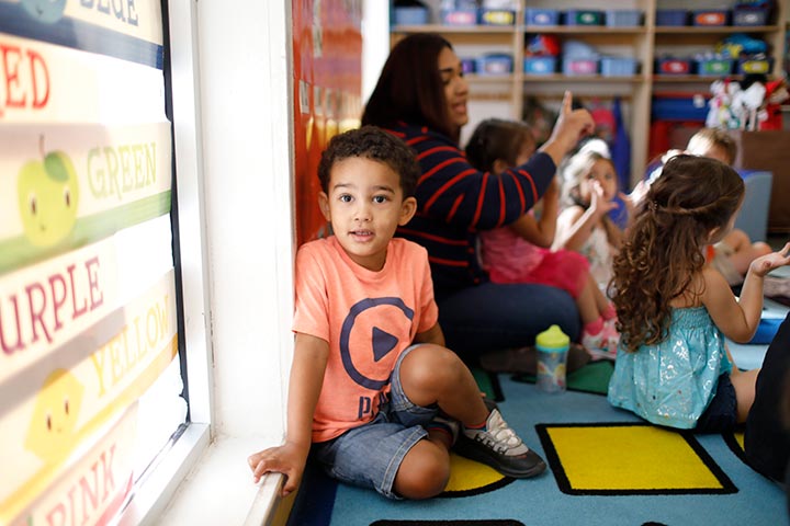 The YWCA University Heights Early Learning Academy provides a safe and convenient place for on-campus care for children of students, faculty and staff from The University of Texas at El Paso. Photo: Ivan Pierre Aguirre / UTEP Communications 