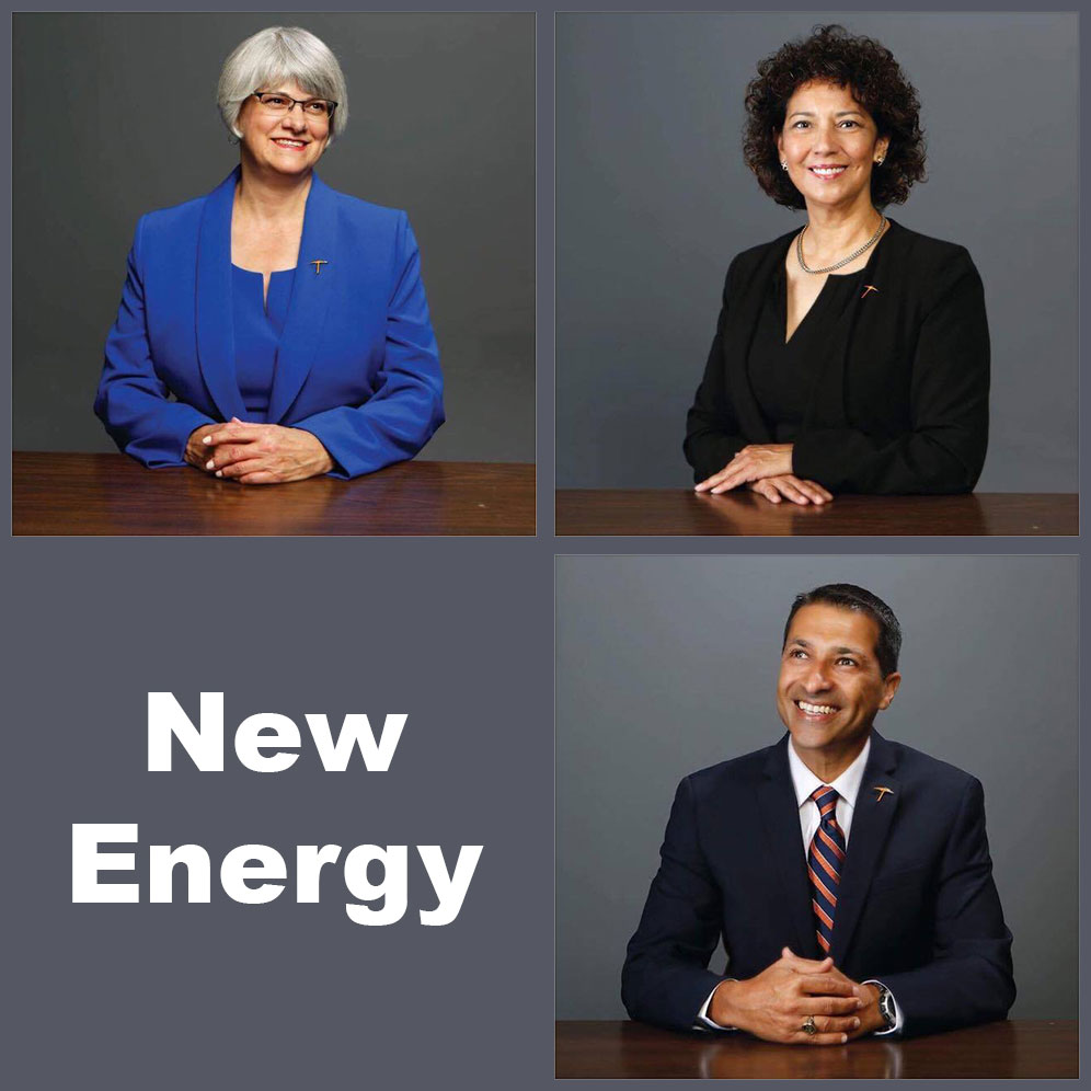 New Energy: Provost and Deans Bring Opportunity and Experience