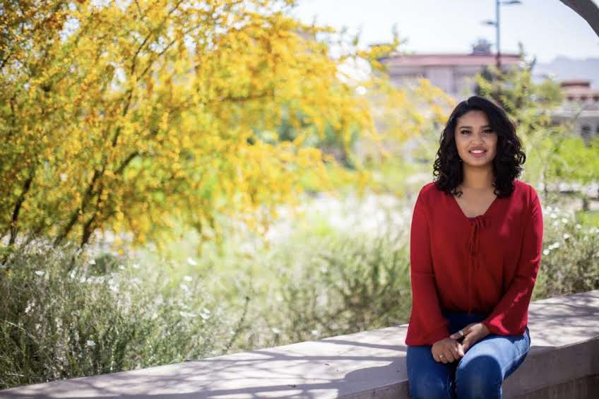 Vania Castillo, a student in the UTEP Department of Communication, is one of four college students from across the country chosen for the Vice Fellowship for Collegiate Reporting (VFCR). Courtesy photo 