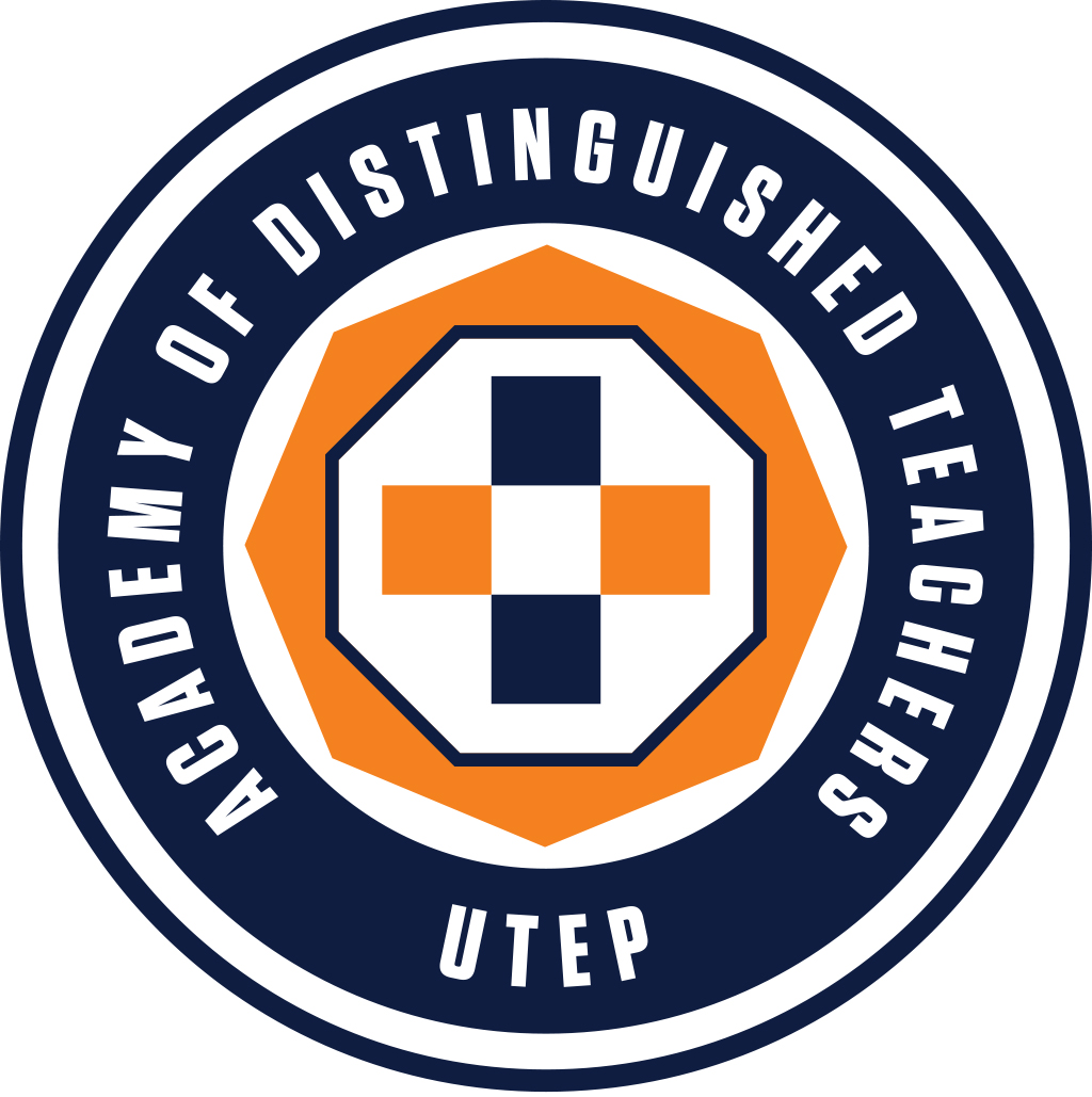 In recognition of the 10th anniversary of the The University of Texas System's Regents Outstanding Teaching Awards, and in an effort to share awardees' deep commitment to teaching with the campus community, UTEP's Academy of Distinguished Teachers was founded in 2019. The academy's primary purpose is to recognize, promote and support excellence in teaching at the University.  
