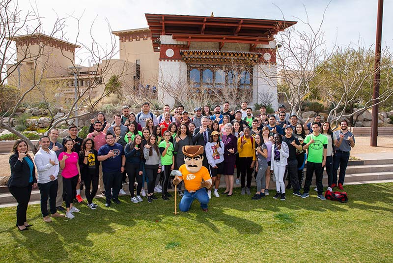The University of Texas at El Paso has earned the Community Engagement Classification - the Carnegie Foundation's highest standard of recognition for reciprocal, sustainable and mutually beneficial scholarly partnerships with local, regional and national communities. Photo: Ivan Pierre Aguirre / UTEP Communications 