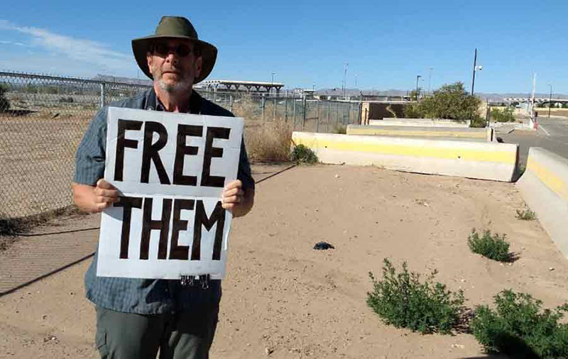 The story of Joshua Rubin, the native New Yorker who traveled to El Paso to protest the government-sponsored incarceration of migrant teenagers, will be told in 'Witness at Tornillo,' a documentary that will be shown at 6 p.m. Tuesday, Nov. 12, in the Blumberg Auditorium on the first floor of the University Library. 