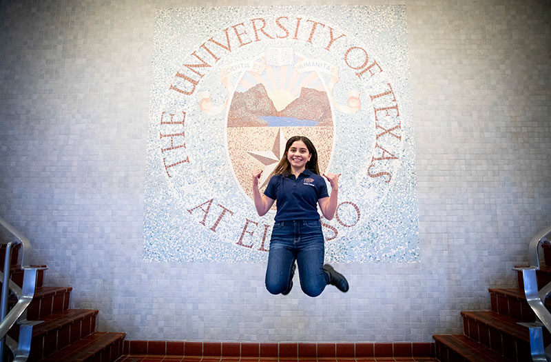 Nathalie Prieto chose to attend The University of Texas at El Paso for its exceptional education offered at a great value. She has not been disappointed. As a student, she has taken part in research and student employment opportunities that have helped prepare her for law school and a future career as an attorney. 