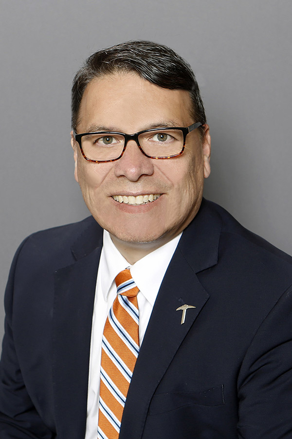 Frank G. Pérez, Ph.D., associate professor of communication, was recently recognized by the Latina/o Communication Studies Division and La Raza Caucus of the National Communication Association for his outstanding scholarship and contributions to his field. Photo: UTEP Communications 