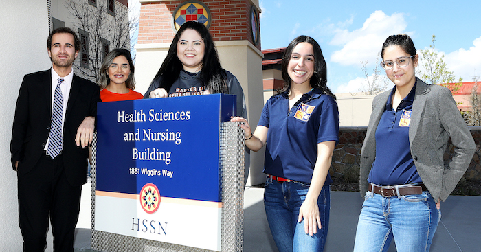 Researchers in The University of Texas at El Paso’s Veteran VVell-Being Lab (V 3) suggest that hope and positivity can help former service members successfully transition to college life. This photo was shot in early 2020 prior to the social distancing were enacted by health officials. This photo was shot in early 2020 prior to the social distancing were enacted by health officials. 