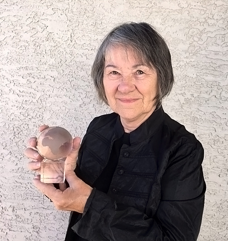 Kathleen “Kathy” Staudt, Ph.D., professor emerita of political science, was presented with the Association of Borderland Studies (ABS) Lifetime Achievement Award during its annual meeting on April 26 in San Diego. 