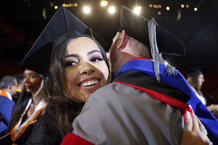UTEP was ranked No. 5 for total Hispanic enrollment among four-year schools and No. 8 for total Hispanic graduate degrees granted by Hispanic Outlook on Education, a monthly magazine that presents a Hispanic perspective on education news. Photo: UTEP Communications 