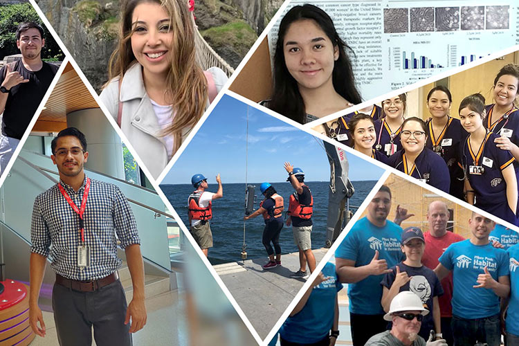 Multiple students across disciplines saw summer as a vacation from the classroom and time to explore real-world possibilities reflective of their academic or career goals. Courtesy photos 