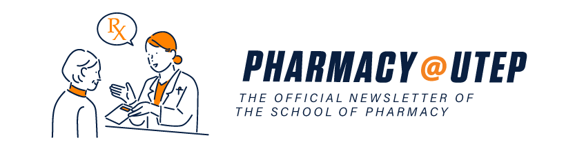 UTEP School of Pharmacy Newsletter header