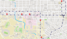 Campus Shuttle Route Change Now In Effect