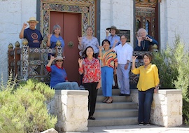 OLLI Group Outside UTEP Lhakhang