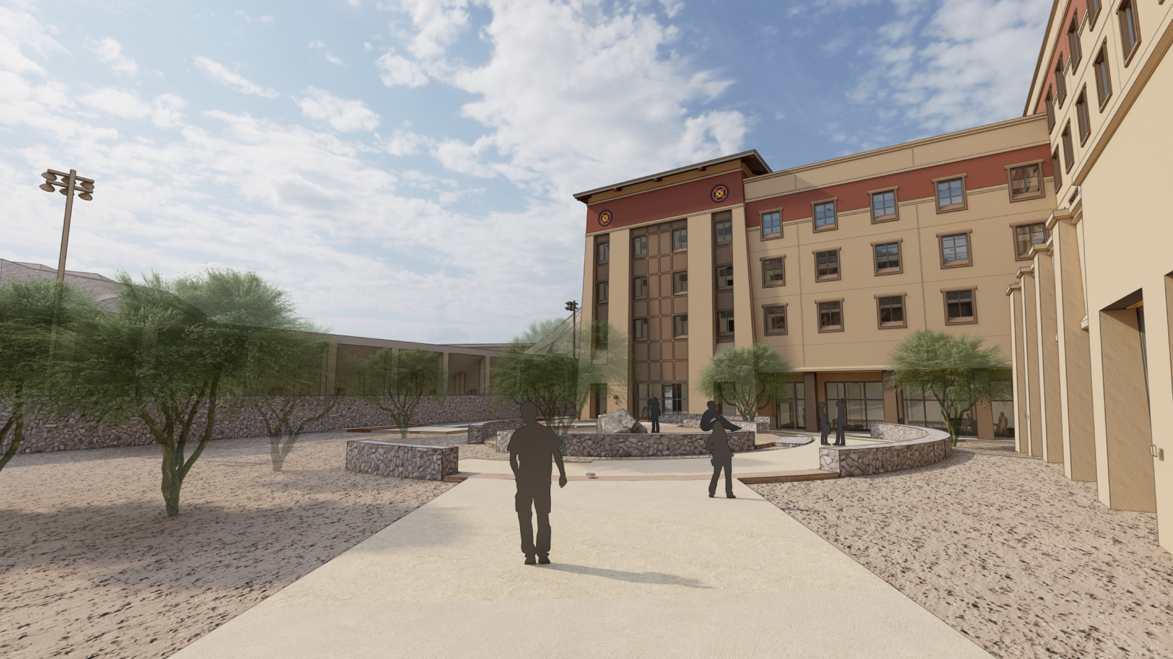building render sideview
