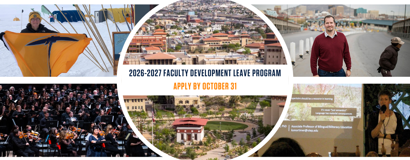 Faculty Development Leave: Apply by Oct 31 