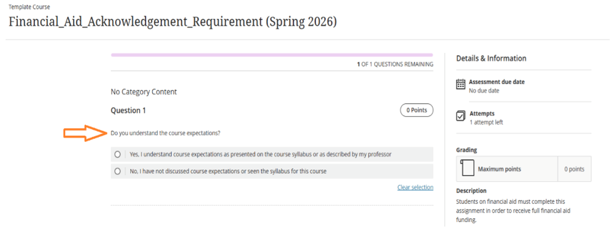 Financial Aid Questions