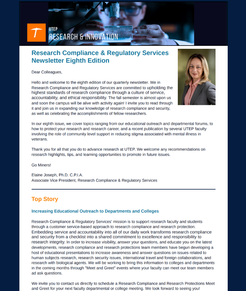 RCRA Newsletter Eighth Edition
