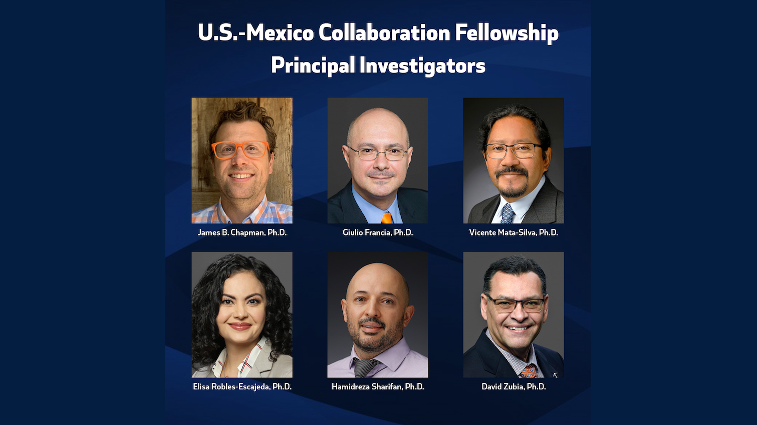 UTEP Awards Six New U.S.-Mexico Collaboration Fellowships