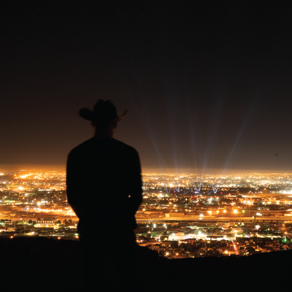 Rafael Lozano-Hemmer, Border Tuner / Sintonizador Fronterizo, Relational Architecture 23, 2019. Photo by: Monica Lozano.