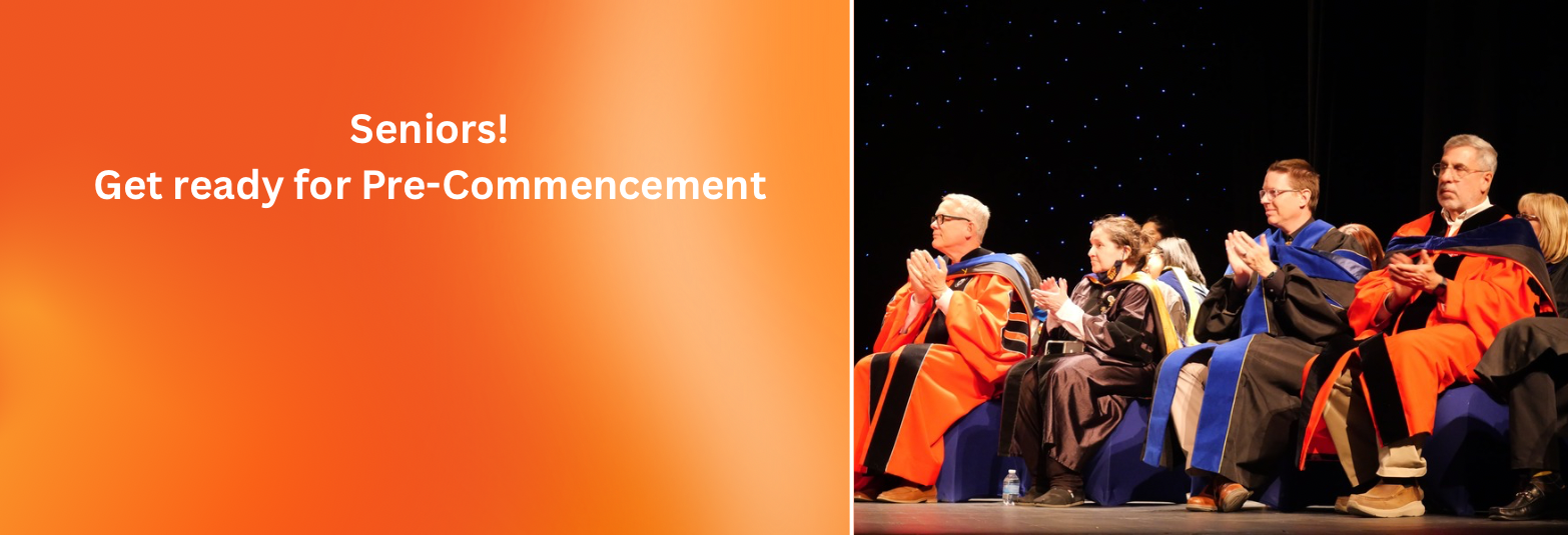 Pre-Commencement coming soon 