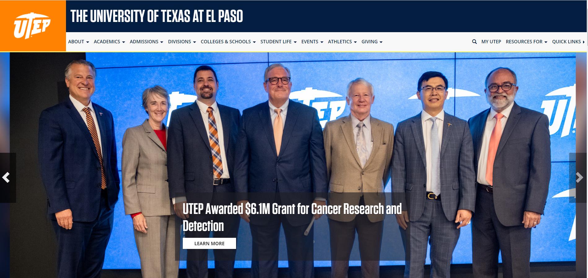 CPRIT grant featured in a UTEP press release 