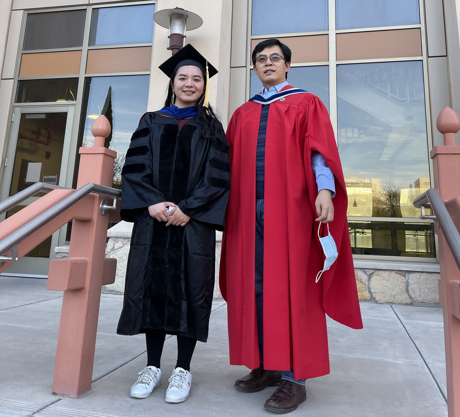 Wan Zhou Ph.D. Graduation 