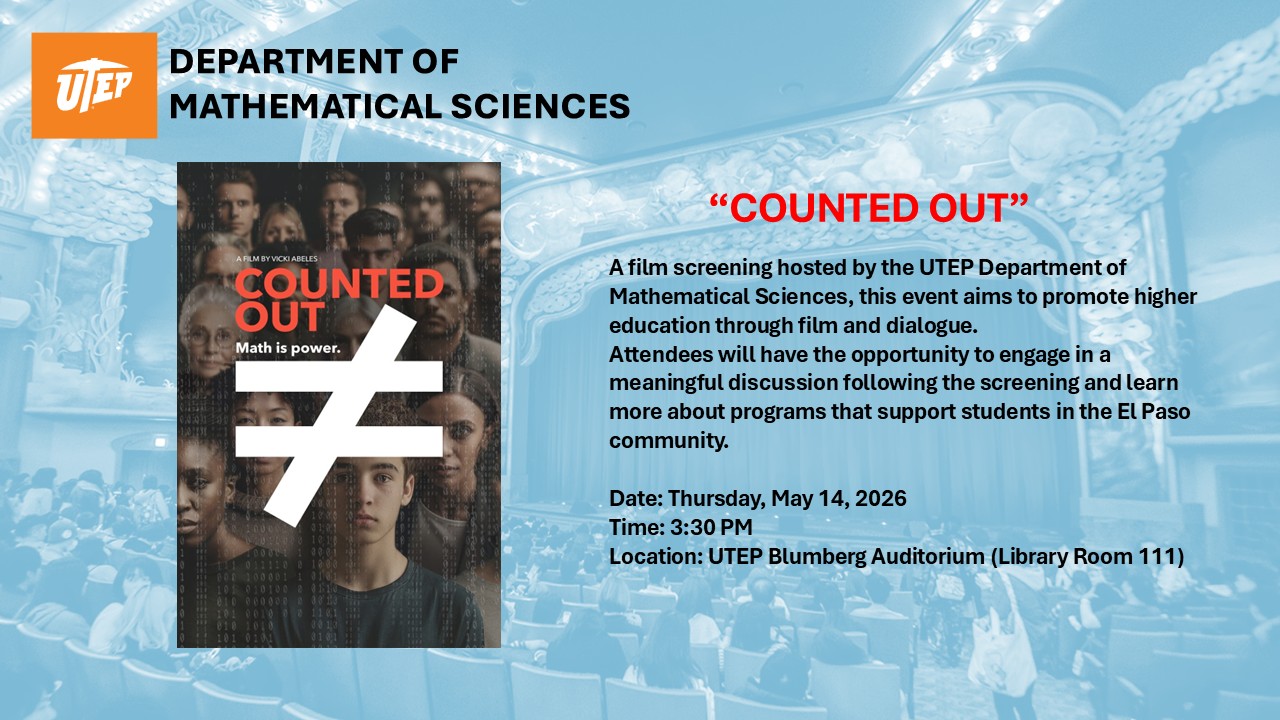 Counted Out film screening