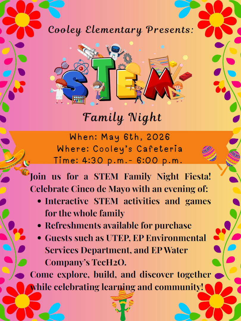 Cooley Elementary STEM flyer