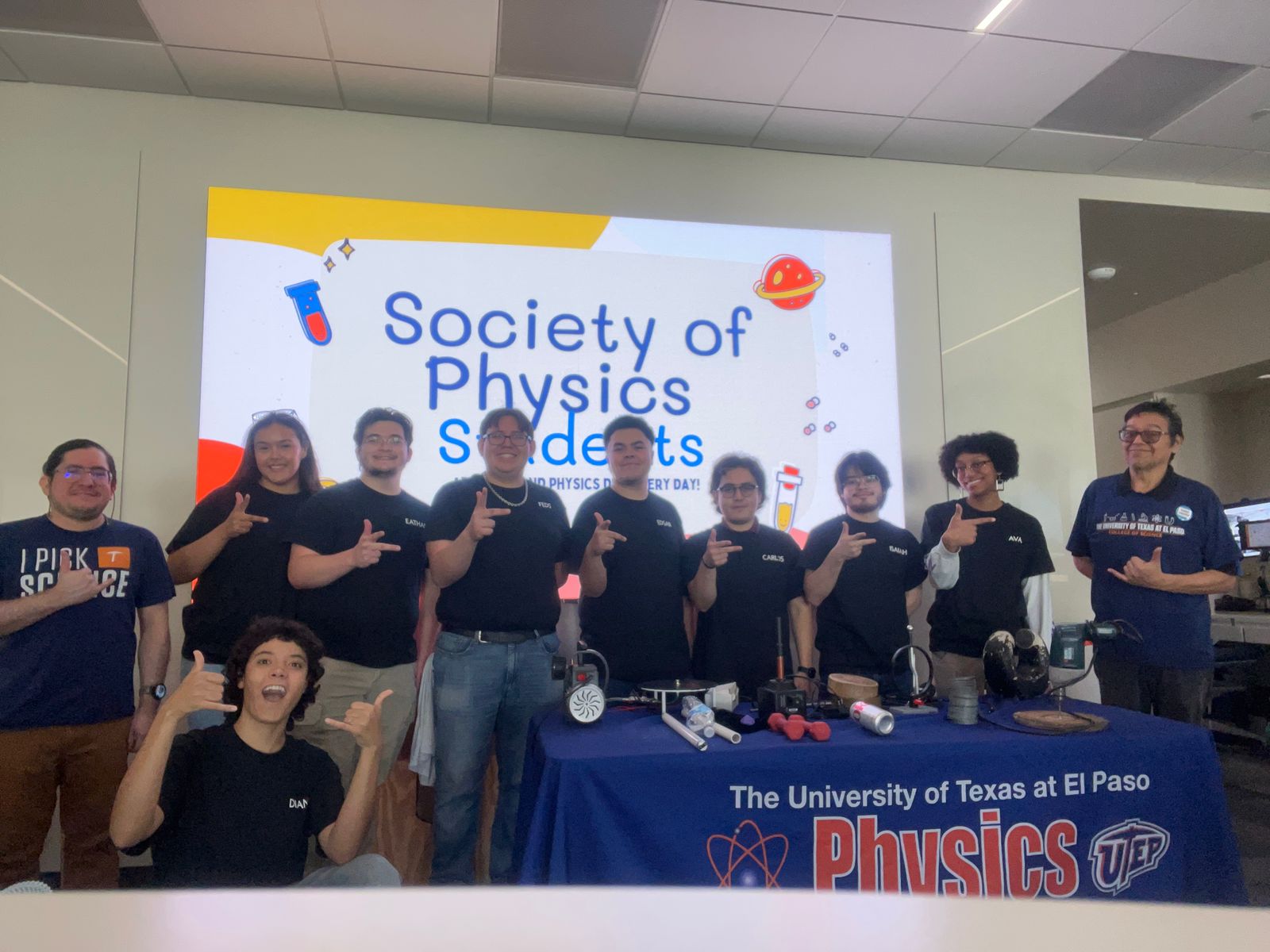 SPS discovery day group picture