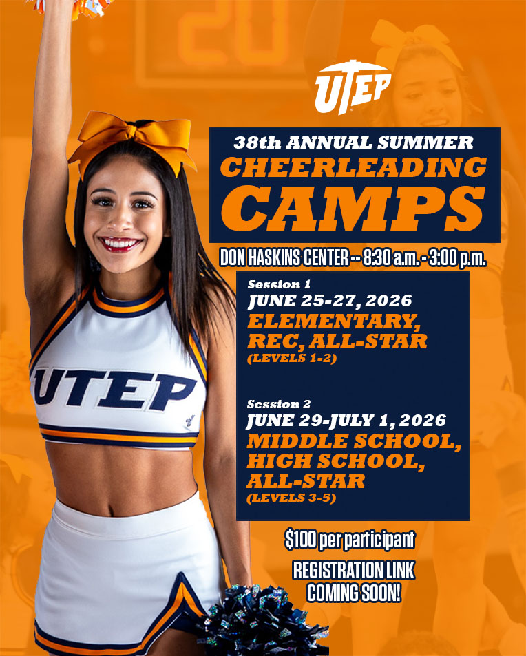 38th Annual UTEP Cheerleading Summer Camp