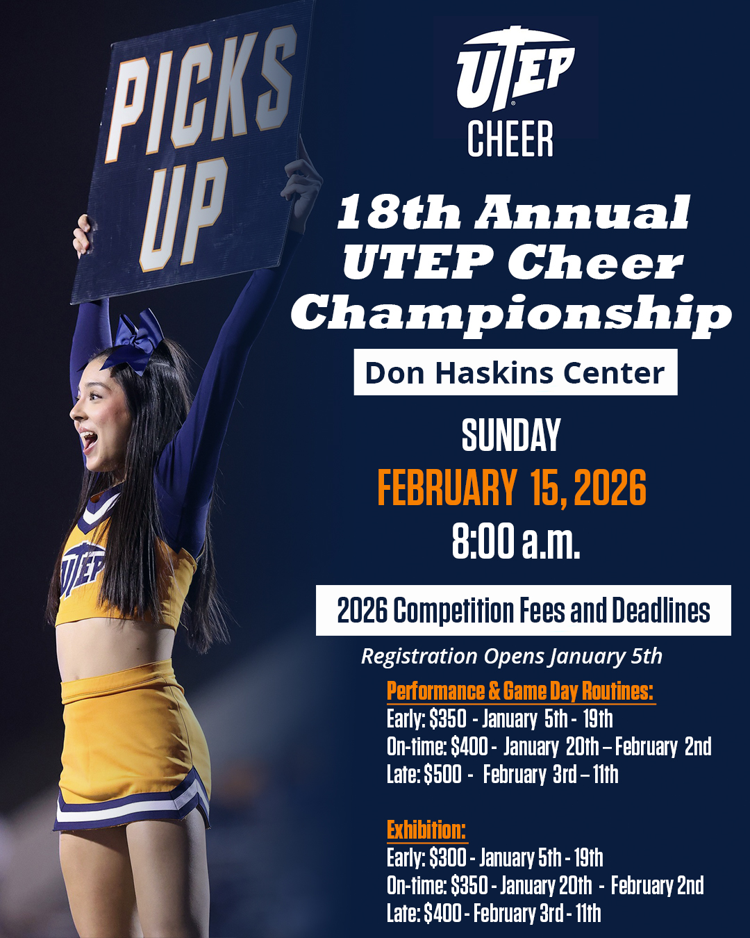 2026 UTEP Cheerleading Championship