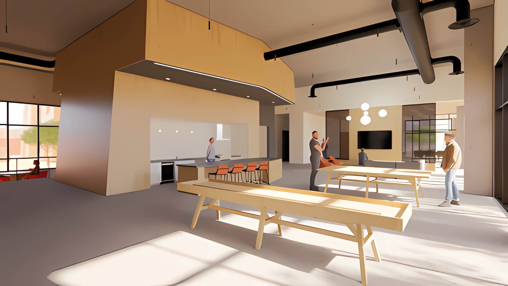 New Resident Hall Render 2