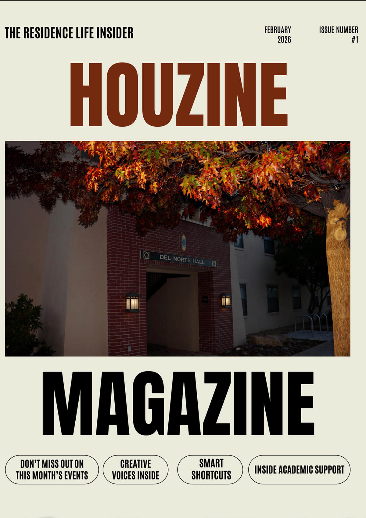 Houzine Magazine Issue 1 Cover