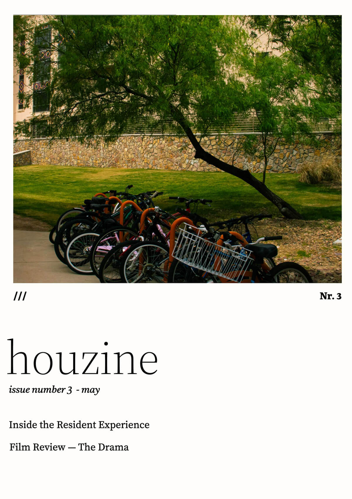 Houzine Magazine Issue 3 Cover