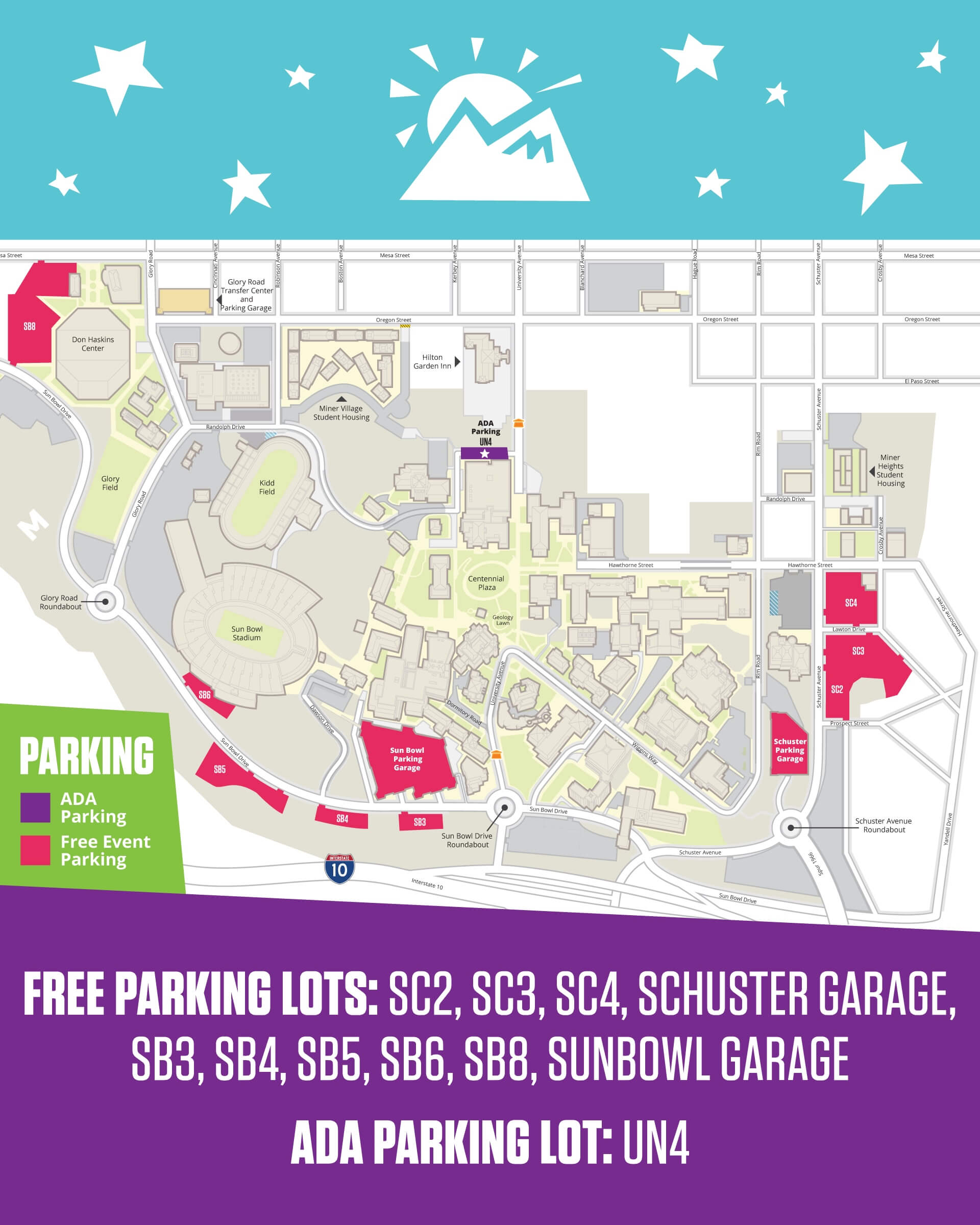 Minerpalooza parking event