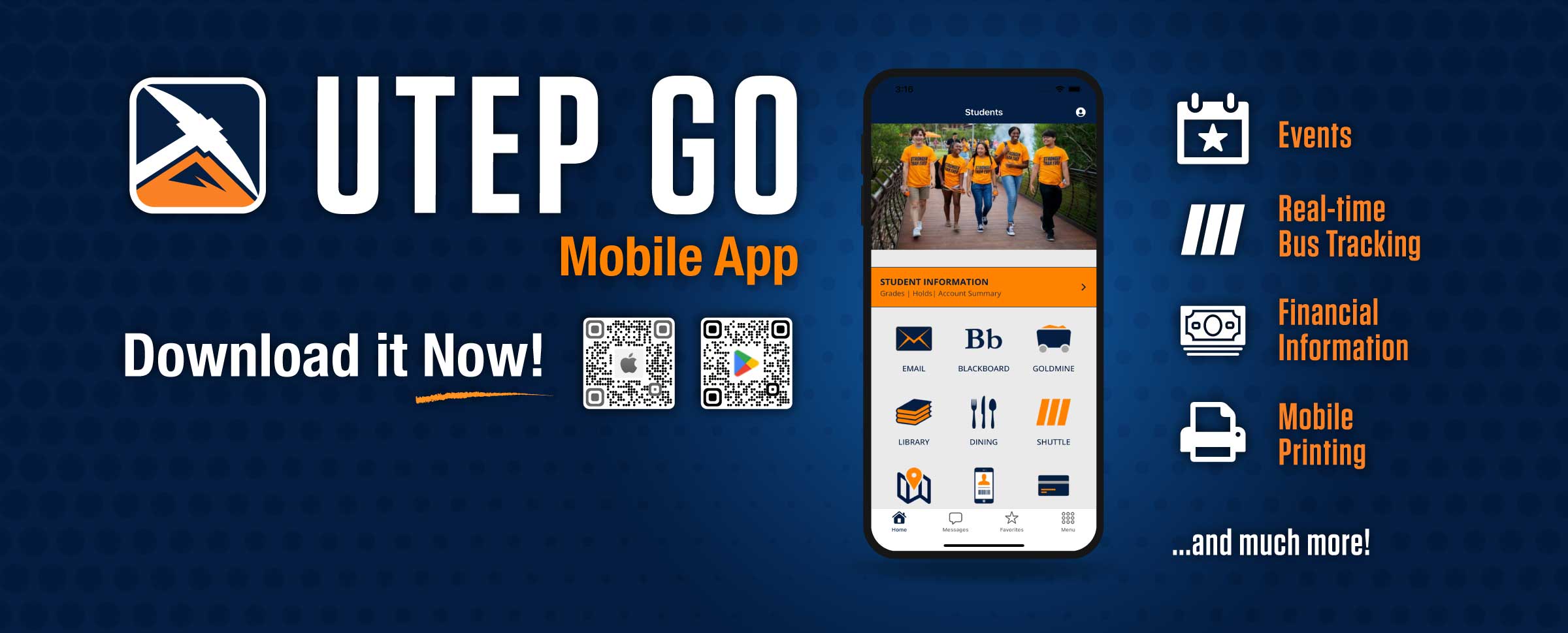 UTEP at Your Fingertips 