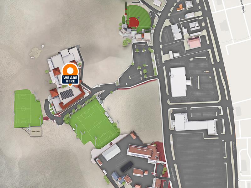 Recreational Sports Department location on UTEP