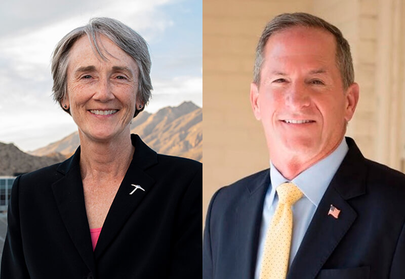 President Heather Wilson & Dave Goldfein