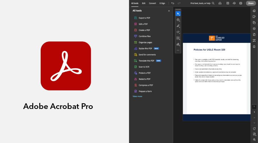 Adobe Acrobat Pro